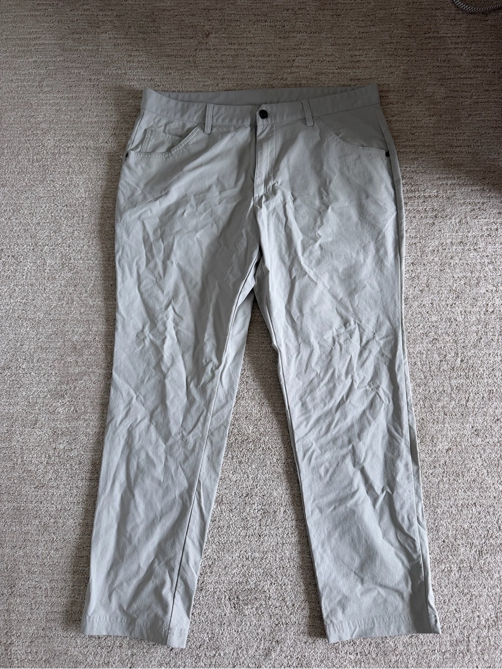 Adidas Adicross Light Gray Golf Performance Pants